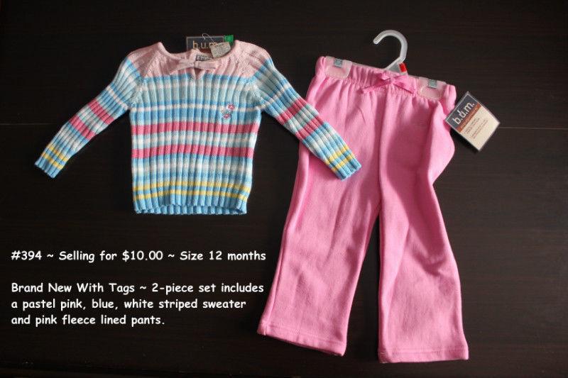 Multiple listings! BNWT & NEARLY NEW Girl's 12-18 month clothes