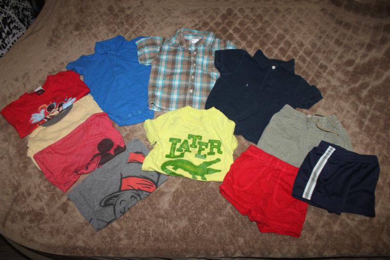 VGUC large lot of 18 month clothes for summer