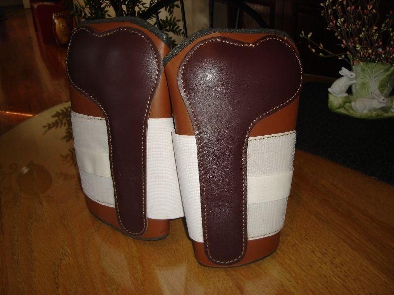 Leather Horse Shin Boots