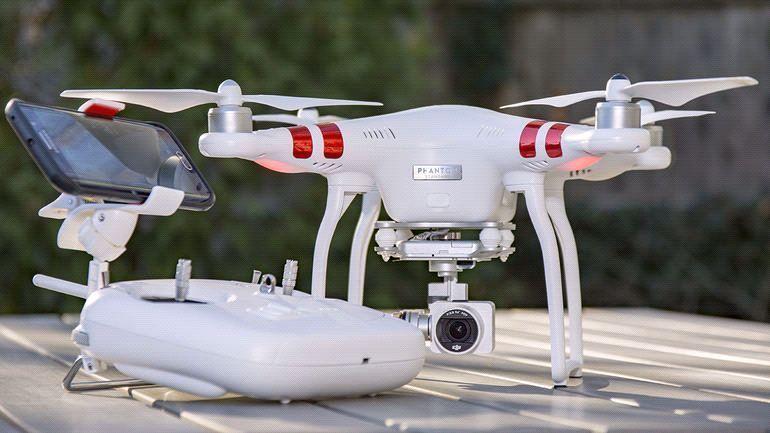 Dji Phantom 3 standard with extra battery and case