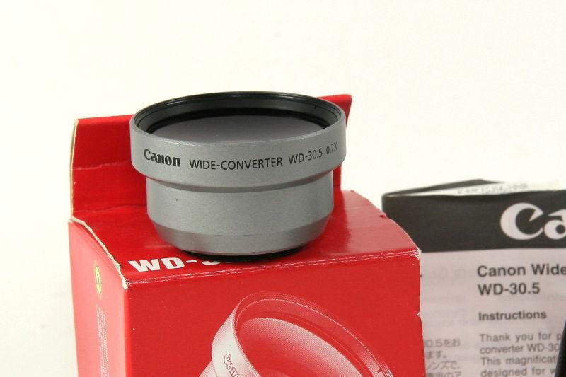 Canon WD-30.5 Wide-converter lens