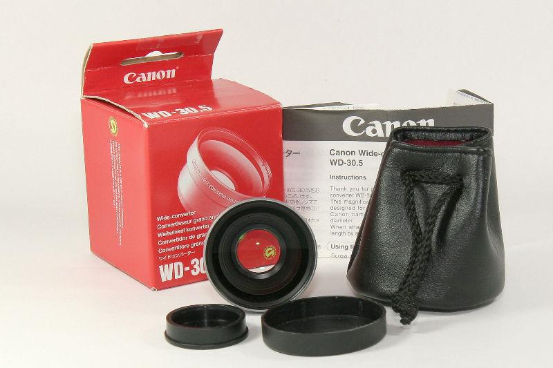 Canon WD-30.5 Wide-converter lens