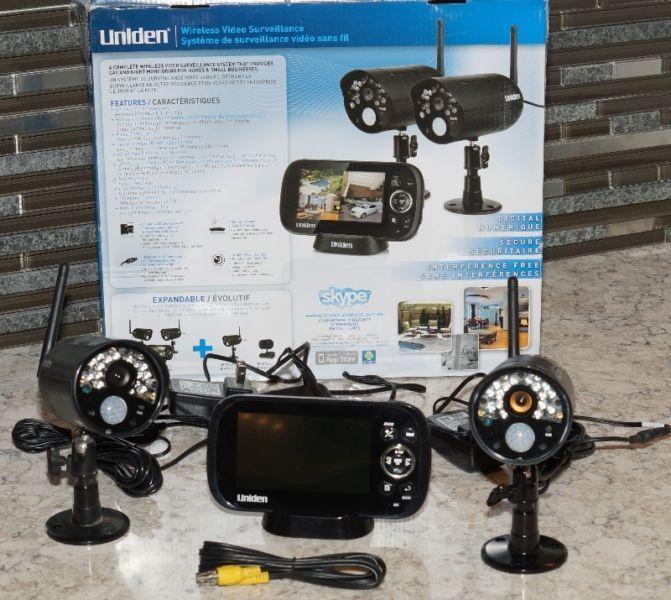 Uniden Wireless 2-Way Audio Security Camera System
