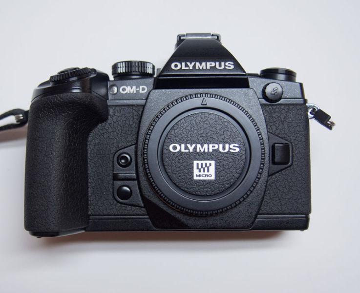 Olympus OM-D E-M1, Black, mint condition. Body Only