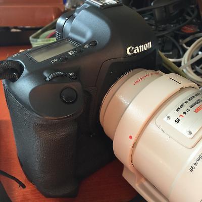 Canon 1D mark iii (mk3) camera body, batteries and charger
