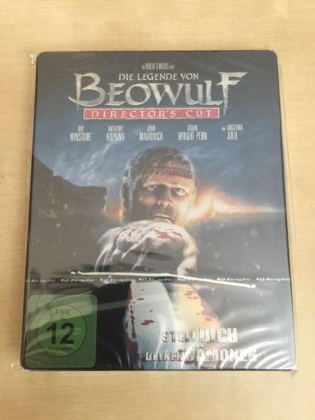 Beowulf Blu Ray Steelbook New and Sealed from Germany