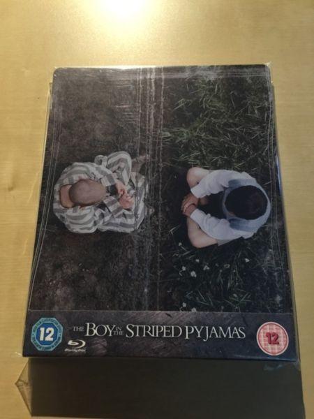 The Boy in the Striped Pyjamas Blu Ray Steelbook New and Sealed
