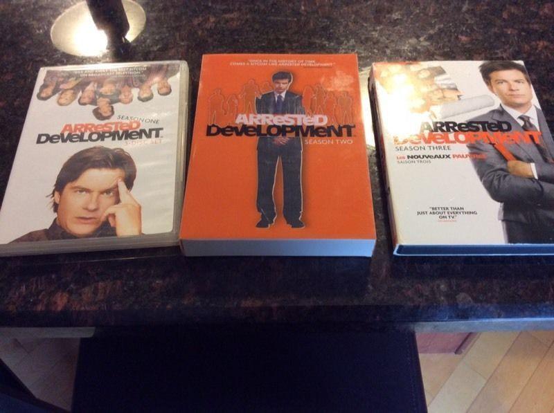 Arrested development DVD seasons