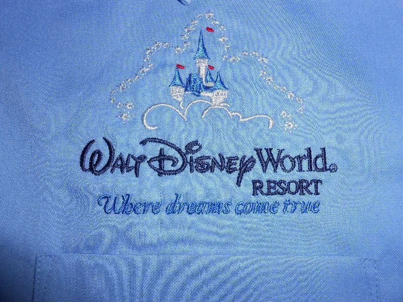 Men's Official Walt Disney Long Sleeve Shirt XL