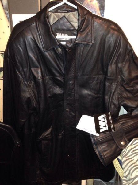 Men's Genuine Leather coats (fits medium)