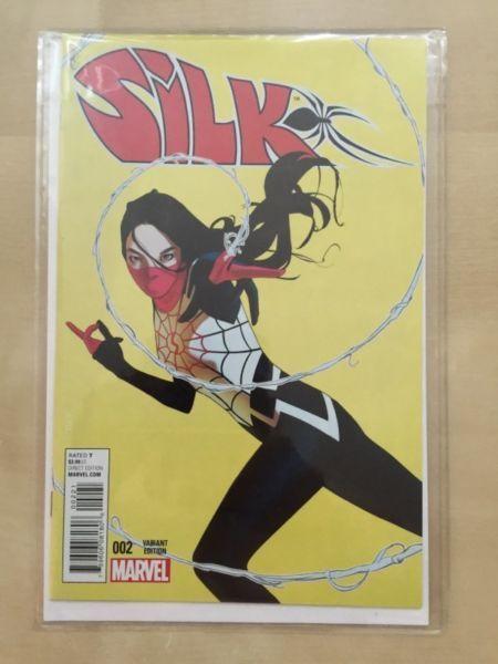 Silk Comic Book Variant Issues