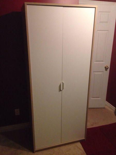 Like New Ikea Wardrobe Hanging and Shelf/ Free Delivery