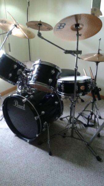 Black Pearl Drum Set