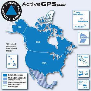 Garmin GPS CN North America 2017 Map Update ONLY