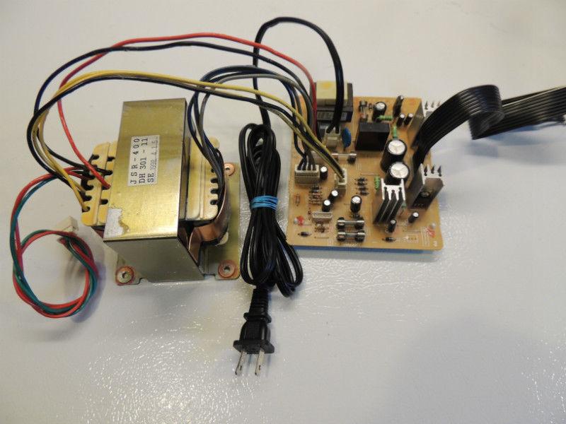 JBL JSR-400 Power Transformer and Multi-output DC Supply Board