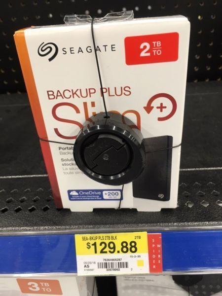 Backup plus slim 2TB brand new