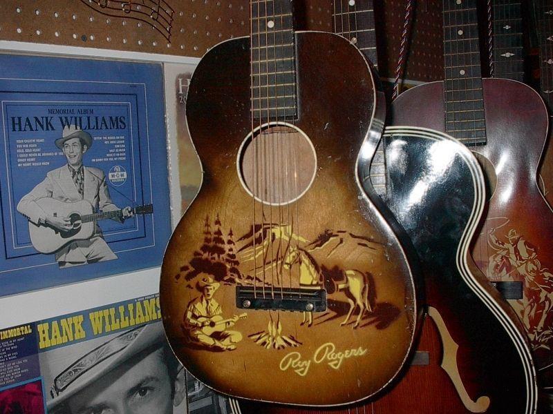 Roy Rogers Guitar Harmony 1956- Cap Gun -Coloring Book