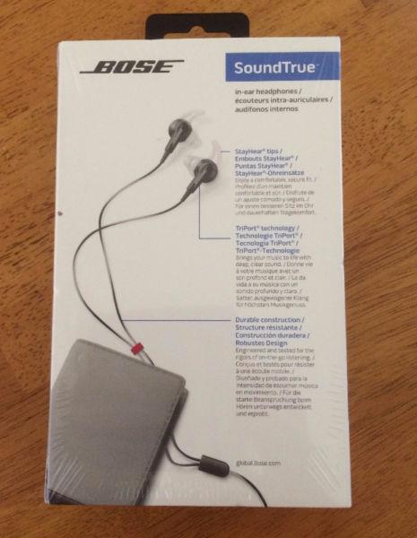 Bose Soundtrue In-Ear Headphones New in Package