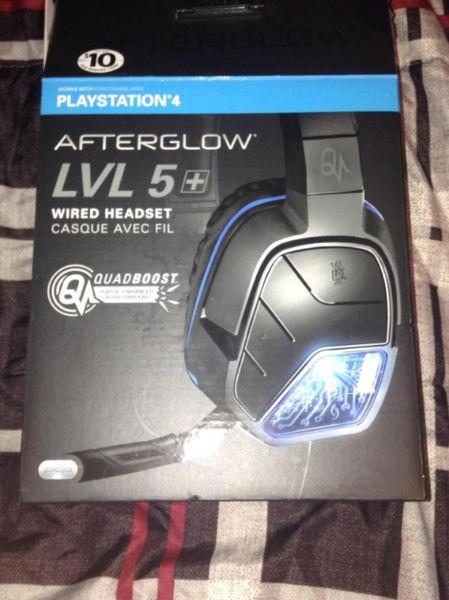 PS4 Afterglow Lvl 5 Headset