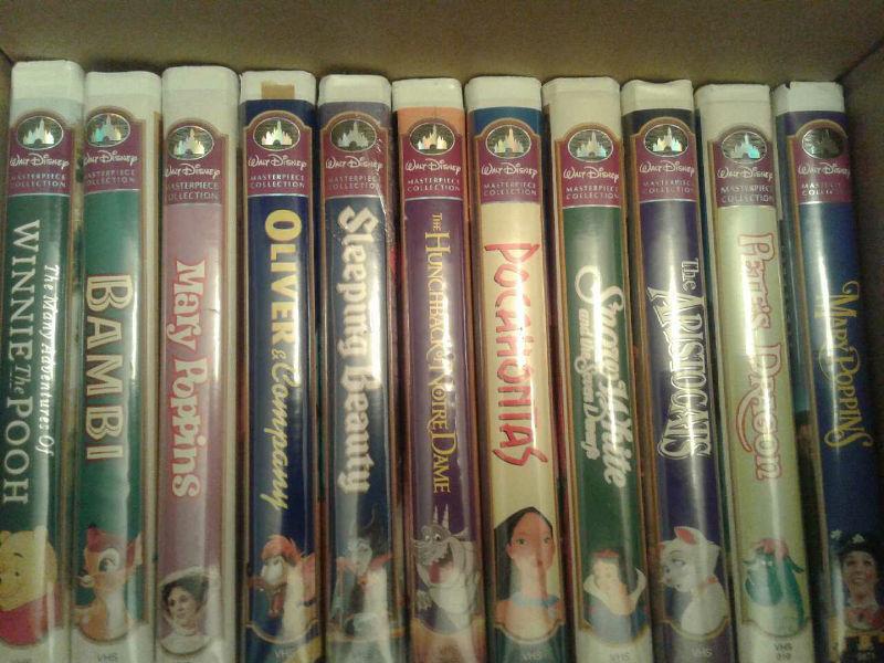 Great Collection of Disney VHS Movies 10 STILL SEALED