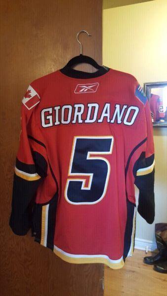 Calgary Flames RBK Officially Licensed Giordano Jersey $50 obo