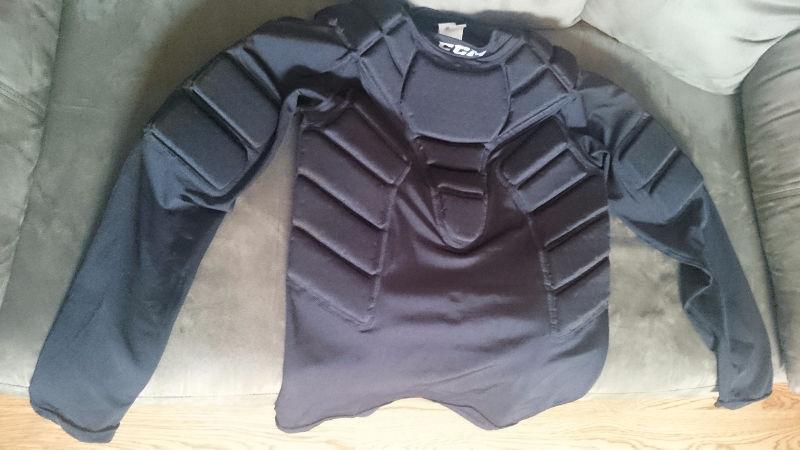 Padded Goalie Shirt and Neck Guard