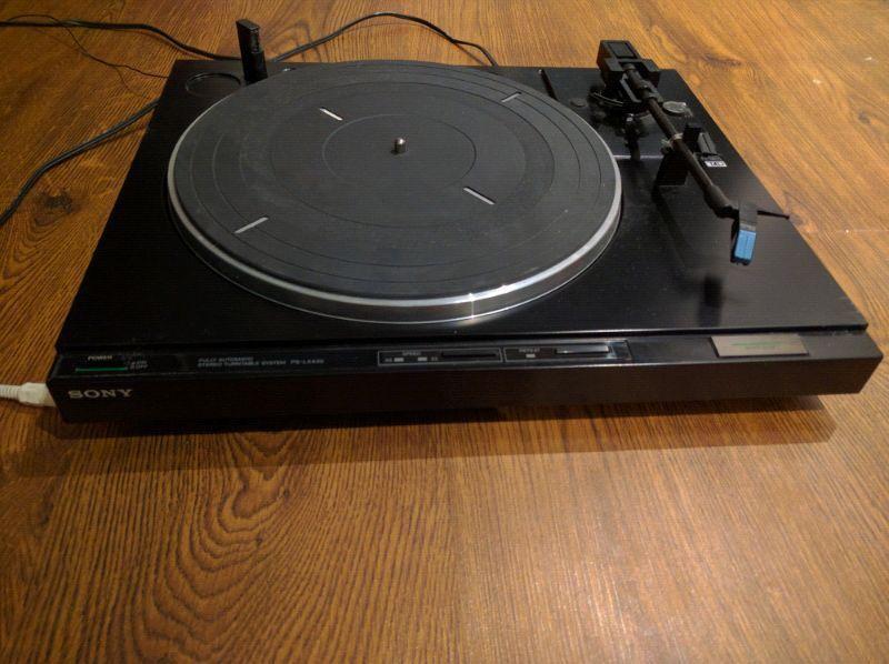 Sony Stereo Vinyl Player