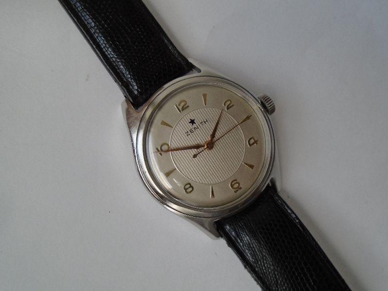 VERY CLASSIC AND RARE VINTAGE ZENITH MEN'S WATCH