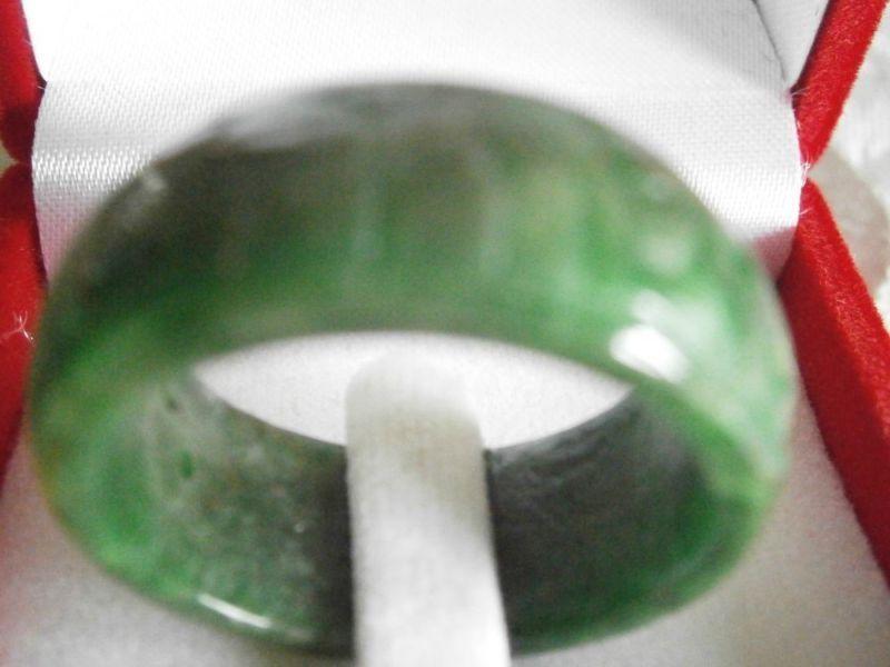 EXCELLENT DECORATION JADE RING STONE 20 YEARS OLD