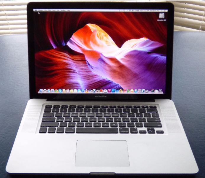 MacBook Pro 15.4 Laptop Quad i7 2.2GHz $10,000 Apps & Fonts