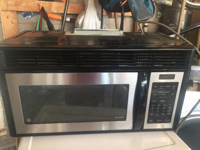 GE over the range stainless steel microwave for sale