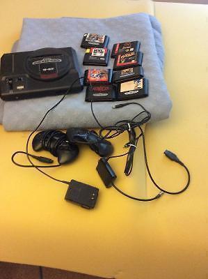 Sega Genesis, 2 controllers, games