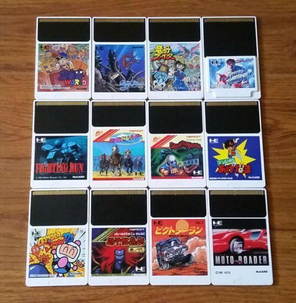 PC Engine Video Game System with Games