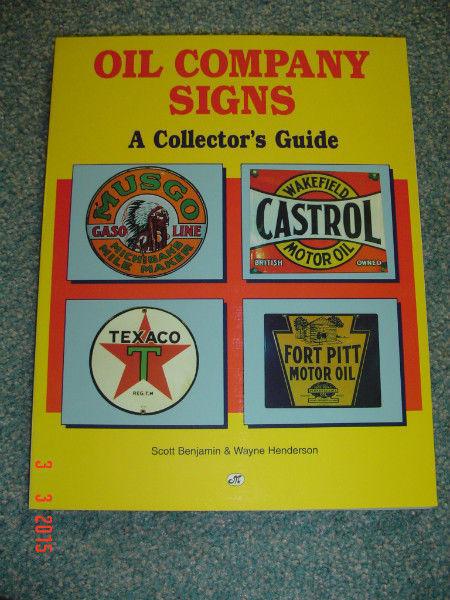 OIL COMPANY SIGNS A COLLECTOR'S GUIDE