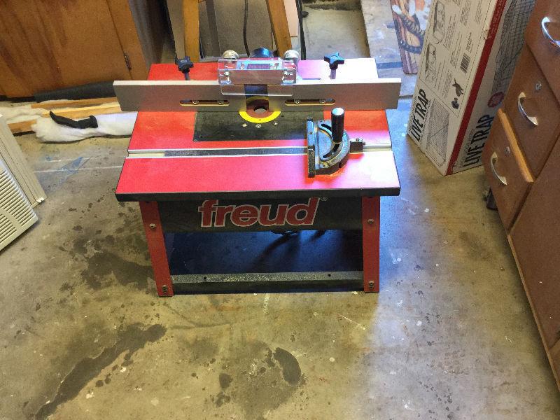 Freud router table