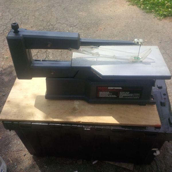 SEARS CRAFTSMAN 16 INCH SCROLL SAW IN GOOD CONDITION