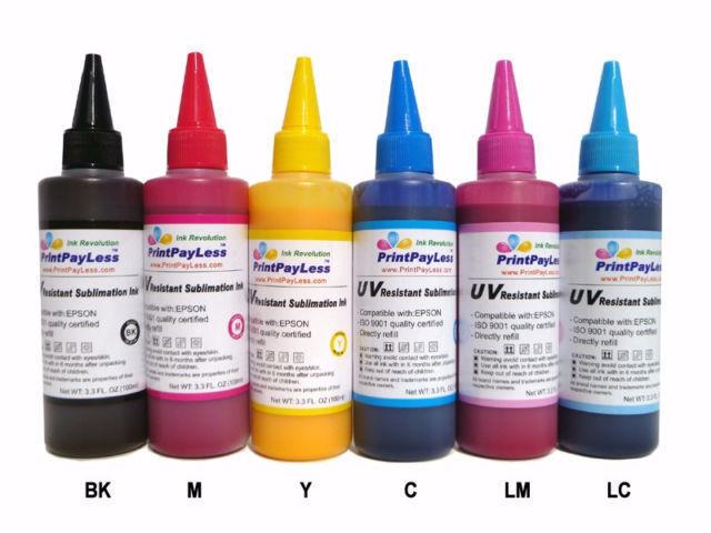 Bulk Dye Ink for Canon Epson HP Brother Inkjet Printer CISS