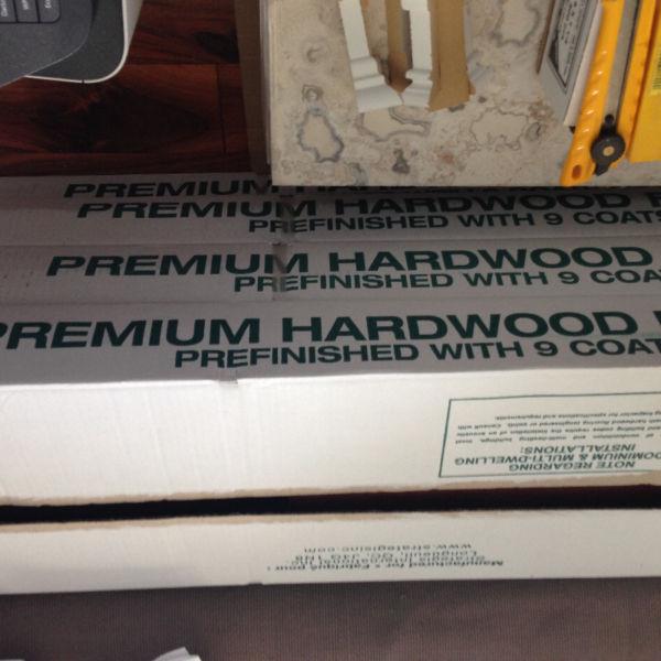 Walnut hardwood floor