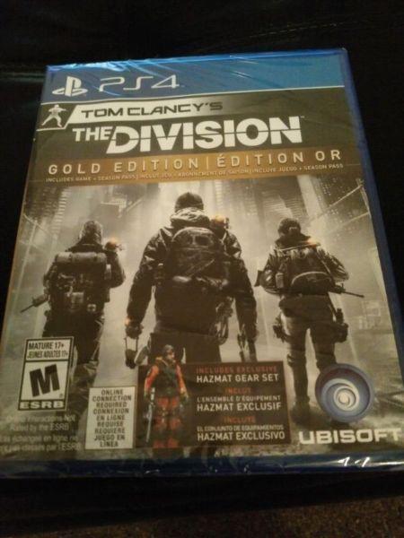 The division gold editing sealed