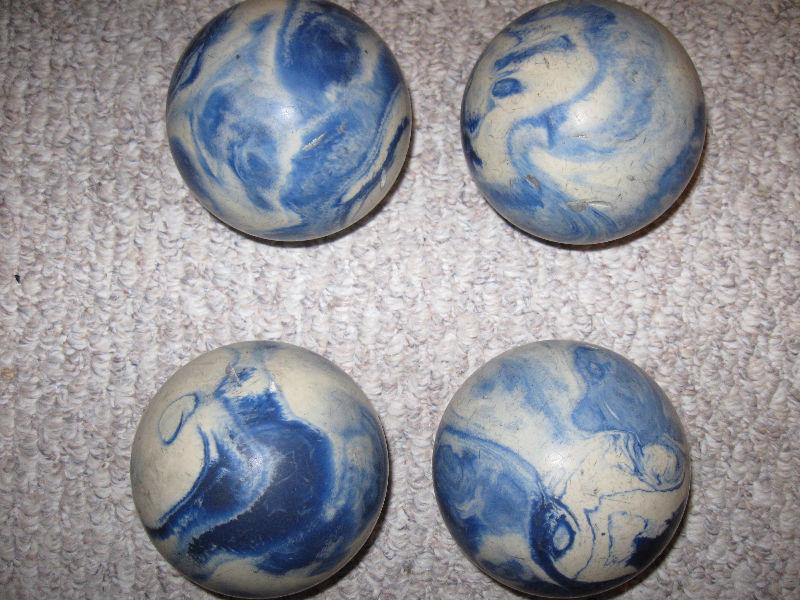 4 Candlepin Bowling Balls