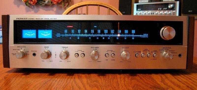 PIONEER SX-727 RECEIVER NEW PRICE