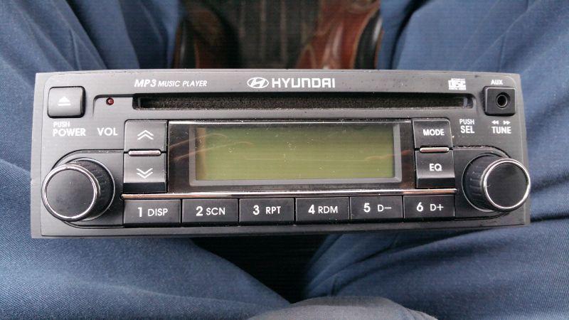 Hyundai Stereo Radio