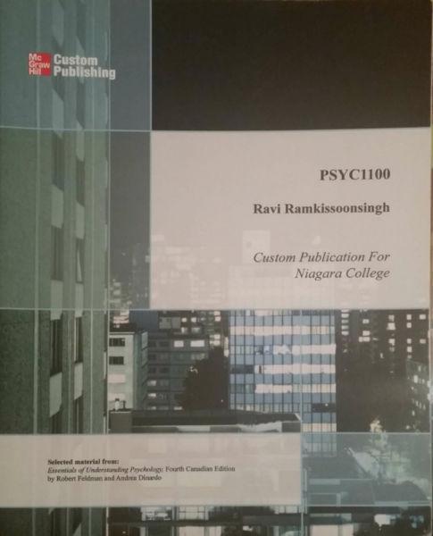 PSYC1100 Psychology by Ravi Ramkissoonsingh Used As New