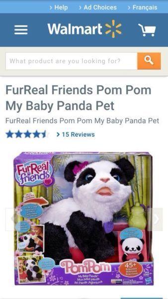 Furreal panda