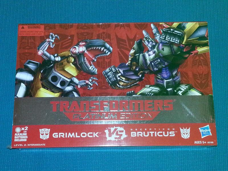 Transformers Platinum Edition Grimlock VS Bruticus $ or Trade