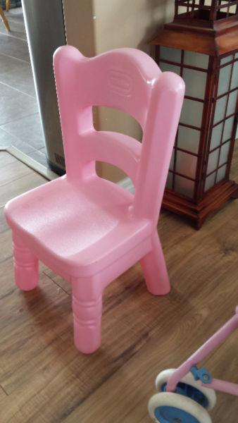Child's Pink Chair