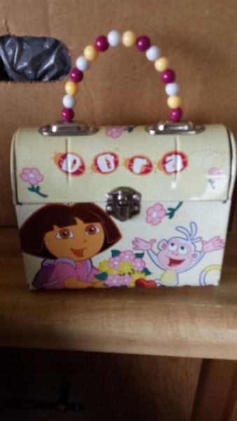Dora suitcase/ Dora Metal Lunchbox