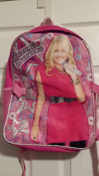 Hanna Montana suitcase & Backpack