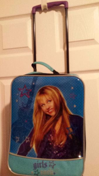 Hanna Montana suitcase & Backpack