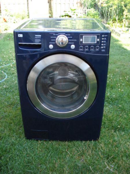 LG washer with steam
